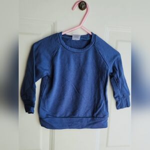 Posh And Cozy Bamboo 6-12m Cozy Crewneck Sweater